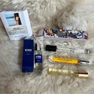 Luxury perfume lot Liberty London advent calendar Bibbi Vilhelm Parfumerie